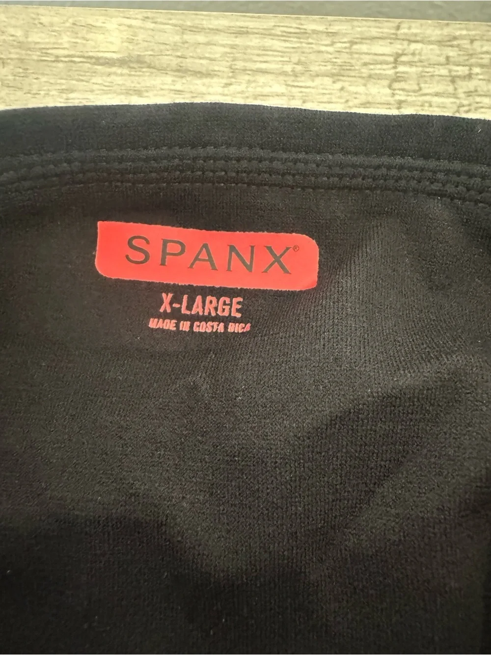 Spanx Bagel Buster Power Black Skort Activewear Athleisure Shaper Compression XL